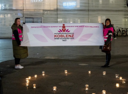 Piri Piri unterstützt die Aktion des Frauennotrufs Koblenz