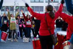 Piri Piri unterstützt die Aktion des Frauennotrufs Koblenz