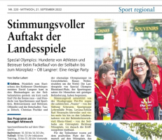 Special Olympics Koblenz